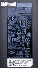 Original 19.5V 2.31A Laptop AC Adapter for Dell 45W Inspiron 13-5378/5379/7370/7373 7000 7368 11-3168 14ER-3525B 4.5*3.0 charger