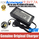 original 150W 19.5V 7.7A AC Adapter for Lenovo ThinkCentre M72z M91z M93z M91p C540 All-in-One pc power supply B300 A720 A600
