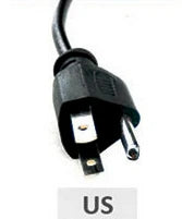 1M 1.5M EU US AU UK plug Universal laptop charger plug power adapter cord cable for laptop