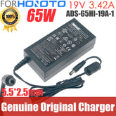 Genuine HONOTO AC/DC Adapter Charger ADS-65HI-19A-1 19065E 19V 3.42A 65W Laptop Switching Power Supply
