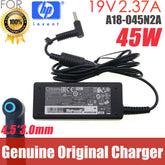 Genuine Chicony 19.5V 2.37A 45W A18-045N2A AC Adapter Charger for HP MSI laptop moniter 4.5*3.0mm AG19023C180 A045R093P