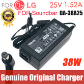 Genuine 25V 1.52A 38W DA-38A25 DYF-2430 AC Adapter For LG EAY64290801 NB3540 NB3730A SJ4 SH4 SH5 SOUND BAR Power Supply Charger