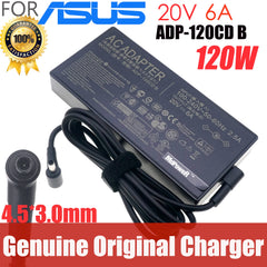 120W 20V 6A Original AC Adapter Charger For Asus VivoBook Pro 15 M3500QA-L1081T M3500QA-L1082W A17-120P2A ADP-120CD B PA-1121-22
