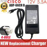 Original Delta ADP-66CR B 66W AC Adapter Charger for Cisco 5506-X ASA5506-K9 /SEC-BUN-K9 ASA5506-PWR-AC Power Supply 12V 5.5A