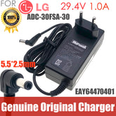 Original 29.4V 1A AC Adapter ADC-30FSA-30 29430EPK EAY64470401 For LG CordZero A9 A912 A913 A916 A927 A929 Vacuum Power Supply