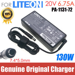 Original AC Adapter LITEON 20V 6.75A 135W PA-1131-72 Charger 7.4x5.0mm PA-1131-76 Laptop Power Supply Genuine