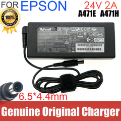 Original A471H 24V 2A 48W Scanner Printer Charger AC Adapter For Epson GT-2500 DS-520 530 570W DS-760 770 775 Power Supply