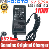 Genuine HONOTO 19V 5.79A ADS-110CL-19-3 190110G 110W AC Adapter Chager Power Supply 5.5*2.5mm