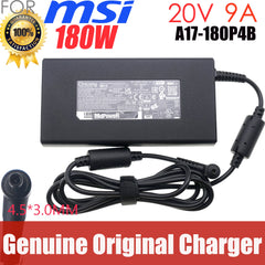 Genuine Chicony A17-180P4B 20V 9A 180W 4.5x3.0mm AC Adapter Charger For MSI 1581 Laptop Power Supply Liteon PA-1181-76
