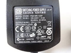 Genuine Phihong PSA18R-120P 12V 1.5A 18W Switching Powr Supply 5.5*2.1mm DC Plug AC Adapter Charger