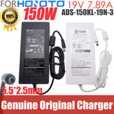 New Genuine HONOTO ADS-150KL-19N-3 AC Adapter 19V 7.89A 5.5*2.5mm 150W Charger ADS-150GL-19-1 190150E Power Supply