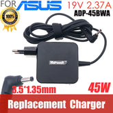 19V 2.37A 40W 3.5*1.35mm For ASUS BENQ ifunk joybook Haier Laptop AC Adapter power Charger ADP-45BWA