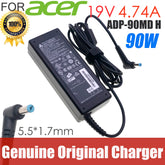 Genuine Delta ADP-90MD H 19V 4.74A 90W ADP-90MD BB ADP-90SB BB AC/DC Adapter For Acer Aspire 3020 5020 Laptop Charger A090A029L