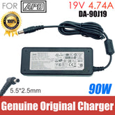 For Intel NUC APD 90W New AC Power Supply Adapter Mini PC Charger 19V 4.74A 90W DA-90C19 DA-90J19 NB-90A19 NB-90B19 FSP090-DMBF1