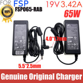 Genuine FSP 19V 3.42A 65W FSP065-REBN2 FSP065-RBBN3 FSP065-RECN2 FSP065-REB AC Adapter Charger Monitor Laptop Power Supply