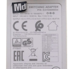 Original AC Adapter 19V 2.53A for LG EAY65897805 Charger 27GP850/27GP850P/27GP83B/27GP83BP TV Monitor Power Supply charger