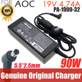 Genuine PA-1900-32 FOR AOC 19V 4.74A 5.5*2.5mm All in one machine Monitor 215A7334 AIO PC Power Supply 5.5*2.5mm