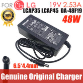 Genuine 19V 2.53A 48W AC Adapter A4819-FDY DA-48F19 LCAP35 LCAP45 For LG 32 inch TV 32MB25VQ 32MB27VQ LCD Monitor Power Supply