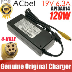 Genuine Acbel API3AD14 19V 6.3A AC Adapter 44V0997 44V0998 for IBM 4838 330 TOUCH SCREEN CASH REGISTER 4hole 4PIN Power Supply