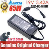 Genuine Delta 19V 3.42A 65W ADP-65JH HB AC Adapter Laptop Charger for Toshiba Satellite C55 L45 L55 L50 L70 L75 L40 Power Supply
