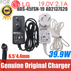 19V 2.1A ADS-40FSG-19 Switching AC Adapter Chargers For LG LCD Monitor 27EA33 E1948SX E1951S E1951T E2051S E2251VQ E2351VRT