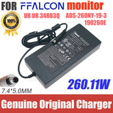 Genuine HOIOTO 19V 13.69A ADS-260NY-19-3 190260E AC Adapter Chager FOR TCL FFALCON U8 Q8 34R83Q monitor Power Supply