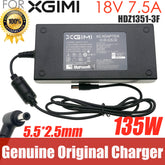 Genuine For XGIMI Projector H2 XHAD01 H1S Z5 Z4X Z6 Z3 Z8X AC Adapter 18V 7.5A 135W HKA13518075-1F Power Charger HKA13518075-1E