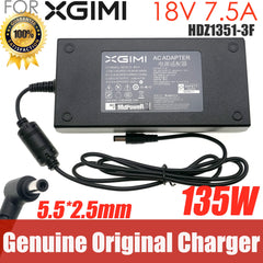 Genuine For XGIMI Projector H2 XHAD01 H1S Z5 Z4X Z6 Z3 Z8X AC Adapter 18V 7.5A 135W HKA13518075-1F Power Charger HKA13518075-1E
