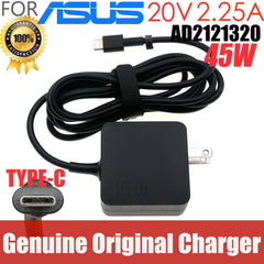Original AD2121320 ADP-45XE D 20V 2.25a 45W Type-C USB-C AC Adapter for Asus Laptop Power Supply Charger ADP-45EW Y Genuine