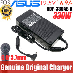 Original Delta ADP-330AB D For ASUS ROG GL504 Power Supply 19.5V 16.9A 330W AC Adapter Charger Strix SCAR 18 G834JZ 6.0*3.7mm
