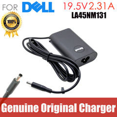 Original 19.5V 2.31A Laptop AC Adapter for Dell 45W XPS12 XPS13 9343 9350 9360 7437 9343 9365 4.5*3.0 charger