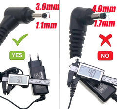 19V 2.1A 40W EAY63128601 For LG AC Power Adapter Charger ADS-40MSG-19 LCAP48-BK 19040GPKLG 11T540 11T740 13Z940 13ZD940 3.0*1.1m