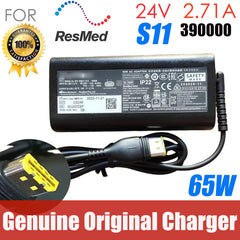Original 24V 2.71A 65W AC Adapter Charger for ResMed S11 39000 Air MINI Power Supply