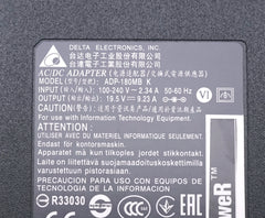 Genuine 19.5V 9.23A 180W ADP-180EB D ADP-180HB B F AC Adapter Charger For MSI Gaming GL72M GL72MVR GF65 10UE-002CA Thin Laptop