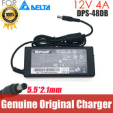 Genuine Delta AC Adapter Charger DPS-48DB 48W 12V 4A For Hikvision Dahua Monitoring Video Recorder Power Supply 5.5*2.1mm