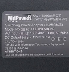 Original FPS120-ABCN2 AC Adapter 19V 6.32A 120W Charger For Xiaomi TV Power Supply 5.5x2.1mm Tip