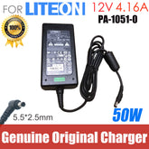 Genuine Liteon 12V 4.16A 5.5mm x 2.1mm AC Adapter PA-1051-0 770375-13L Charger Power Supply PA-1500-5AZ2 PA-1500-5AZ3