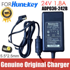 Genuine HUNTKEY ADP036-242B Power Supply 24V 1.8A AC Adapter Charger 5.5*2.5mm DC Plug
