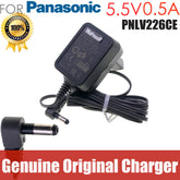 Genuine PNLV226 PNLV226CE 5.5V 500mA Wall AC Adapter Charger for Panasonic Cordless Telephone Power Supply Adaptor PNLV226AG