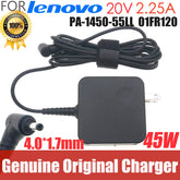 45W Laptop Chager AC Adapter for NEC / Lenovo Ideapad Flex 5A10H42923 PA-1450-55LL PA-1450-55LR ADP-45DW C 20V 2.25A 5A10H42919
