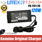 Genuine Liteon PA-1121-26 AC Adapter 19.5V 6.15A 120W Charger Power Supply Original 7.4 x 5.0mm Tip