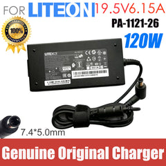 Genuine Liteon PA-1121-26 AC Adapter 19.5V 6.15A 120W Charger Power Supply Original 7.4 x 5.0mm Tip
