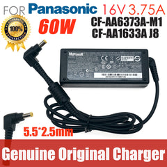 For Panasonic 16V 3.75A Toughbook CF-H2 FZ-B2 FZ-E1 FZ-M1 FZ-X1 CF-08 CF-P1 Original AC Adapter CF-AA1633A J8 CF-AA6373A-M1