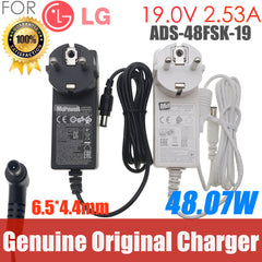 Original AC Adapter 19V 2.53A for LG EAY65897805 Charger 27GP850/27GP850P/27GP83B/27GP83BP TV Monitor Power Supply charger
