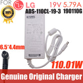 ADS-110CL-19A-3 Genuine 19V 5.79A 19.5V 5.65A Switching AC Adapter For LG 34UM95C 34UC98 PF1500G PROJECTOR BFP100-27 EAY63032202