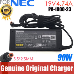 Genuine FOR NEC PA-1900-23 ADP81 19V 4.74A 90W 5.5*2.5mm AC Adapter Laptop Charger Power Supply Original PC-VP-WP80/OP-520-76416
