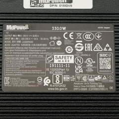 Original LA330PM190 19.5V 16.9A 330W AC adapter for Dell ALIENWARE R1 R5 R3 17 R4 M18 M17X M18X X51 M15 ADP-330AB D DA330PM111