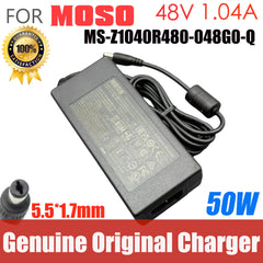 Original AC Adapter For Hikvision POE Power Supply MOSO 48V 1.04A Charger MS-Z1040R480-048G0-Q MSA-Z1040IS48.0-65W-Q