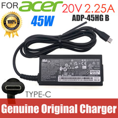 Delta ADP-45HG B AC Adapter 20V 2.25A Type-C 45W ADP-45PE B ADP-45XE B ADP-45EG AE ADP-45EW A for ACER CHROMEBOOK SPIN 311