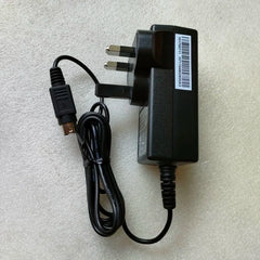 Genuine HOIOTO ADS-25FSG-12 12024EPB 12V 2A 4 Pin Din Switching Adapter Charger 24W Power Supply UK Plug